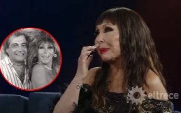 En la tele: Moria Casán se quebró al hablar de Mario Castiglione