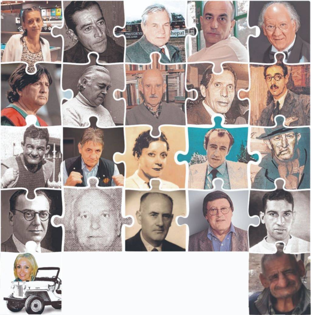 Personajes distintos, una misma ciudad