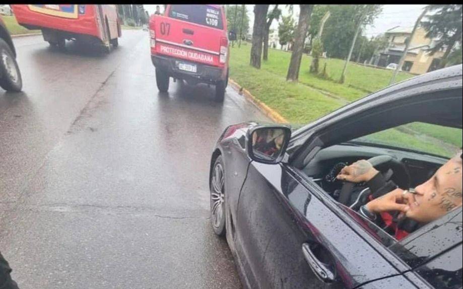 L-Gante fue demorado en un control policial: los motivos