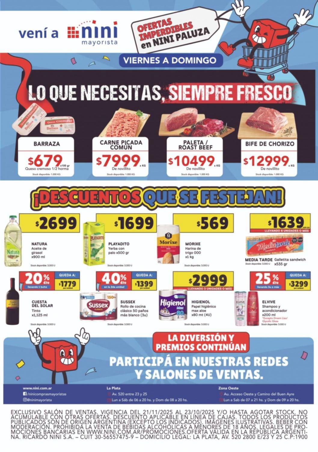 Anticipate con las compras en NINI: las ofertas de este finde