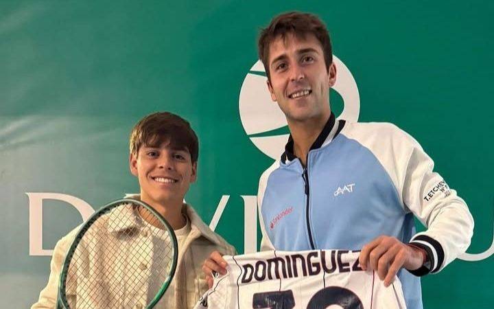 Encuentro tripero de Benja Domínguez y Tomás Etcheverry en Bolonia