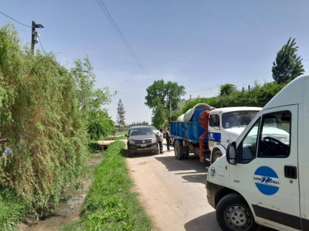 Piquete al éxodo de una obra en La Hermosura