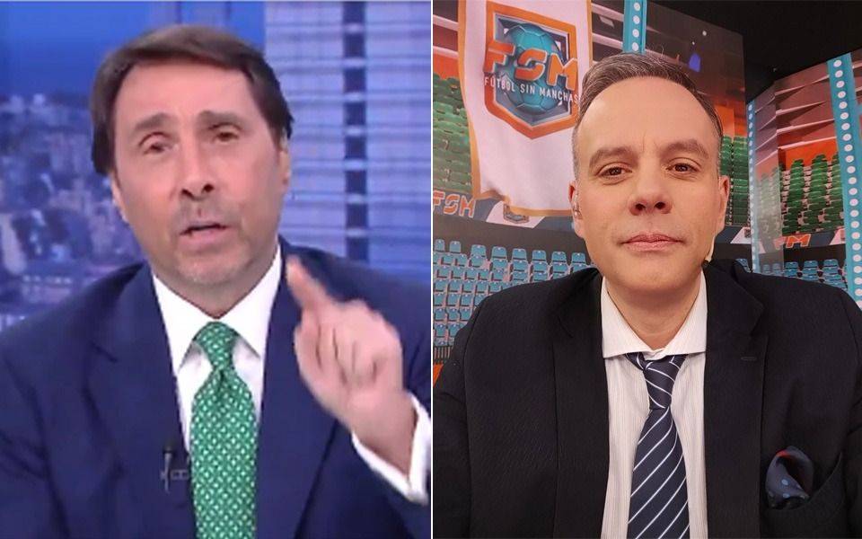 Se pudrió entre Eduardo Feinmann y el periodista Daniel Avellaneda por AFA: "Mi pequeño idiota.." y "te entró la bala"