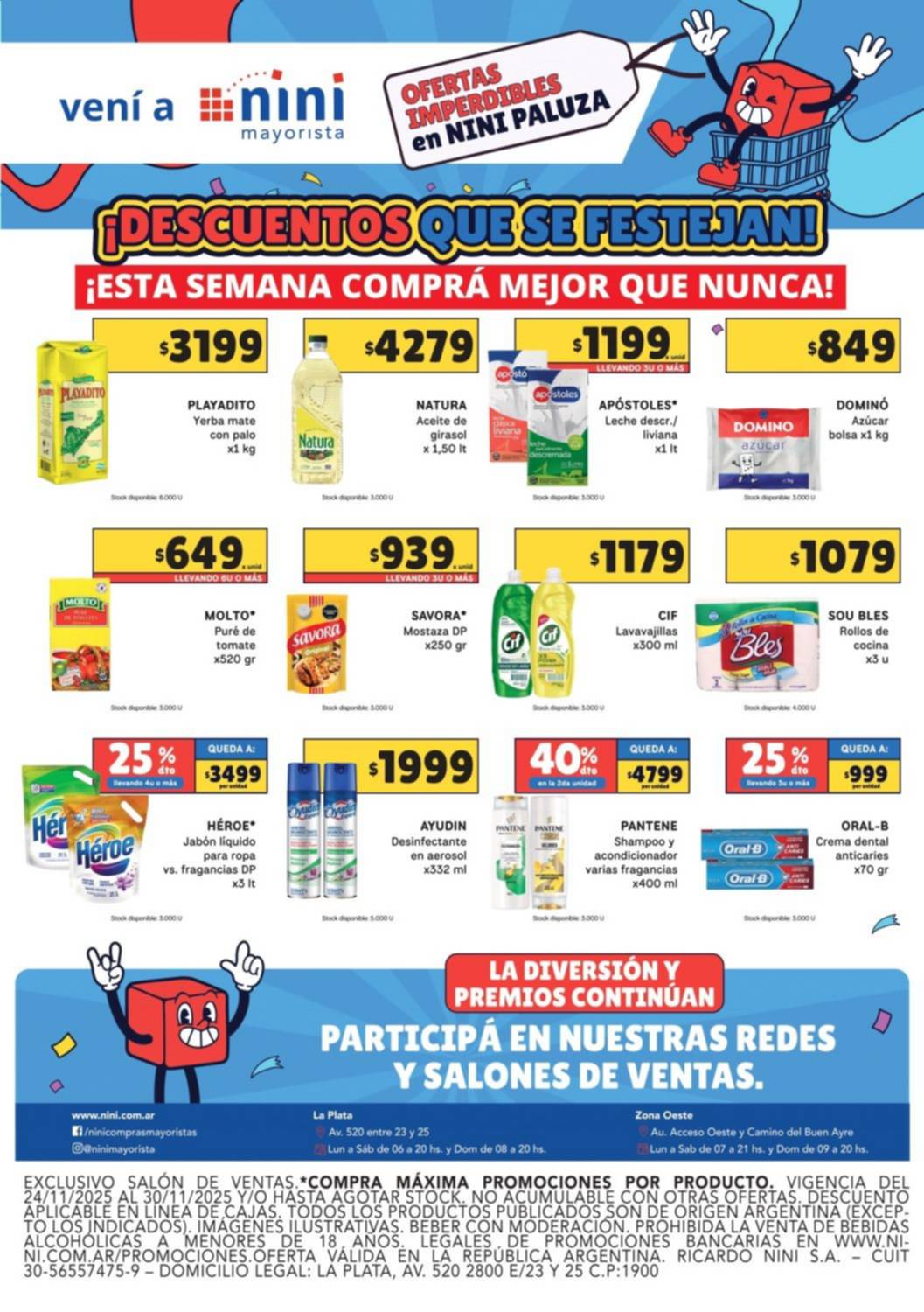 En NINI, ¡esta semana comprá mejor que nunca!