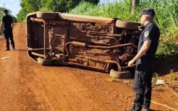 Tragedia en Oberá: manejaba alcoholizado, volcó y murió uno de sus hijo