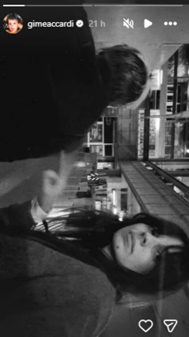 Gime Accardi, ¿confirmó su romance con Seven?