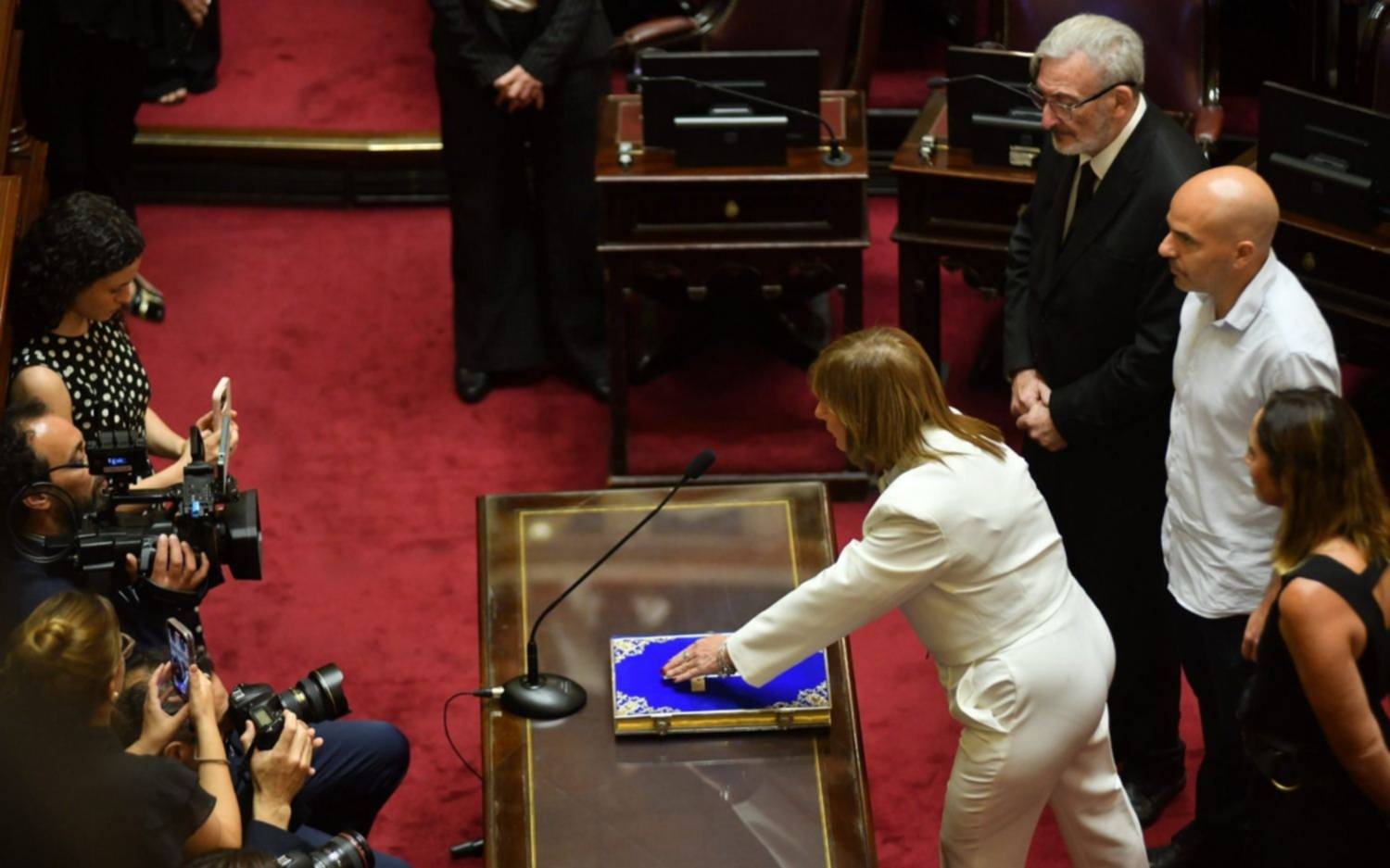 Juraron los nuevos senadores y la Cámara alta empieza a cambiar su conformación