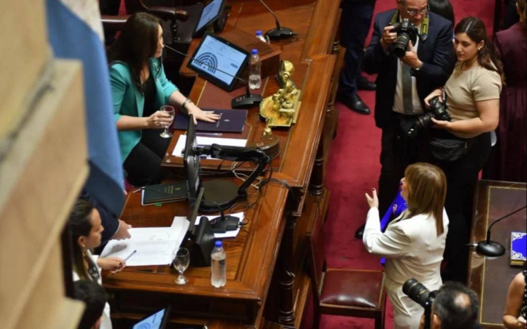 Juraron los nuevos senadores y Bullrich y Villarruel tuvieron su primer cruce