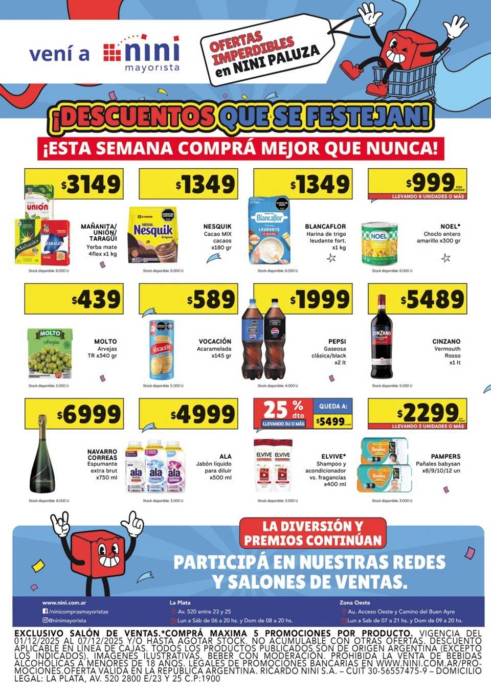 En NINI, ¡esta semana comprá mejor que nunca!