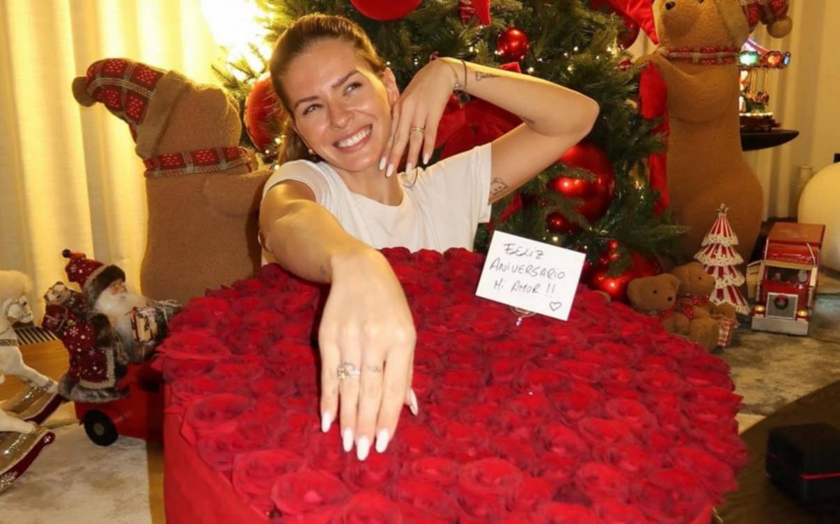 La China Suárez e Icardi celebraron un año juntos y despertaron rumores de compromiso