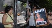 Protesta frente a las fiscalías por la muerte de Cintia Saavedra
