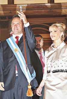 Scioli asumió la Gobernación
