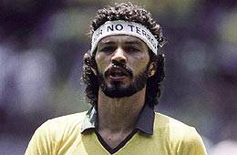 Murió Sócrates, ex jugador de la
selección brasileña
