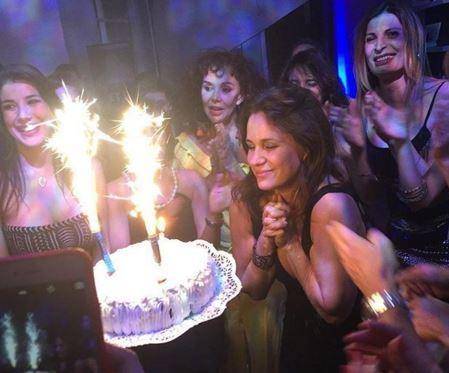 Nancy Duplaa cumplió 46 años y lo festejó rodeada de amigos
