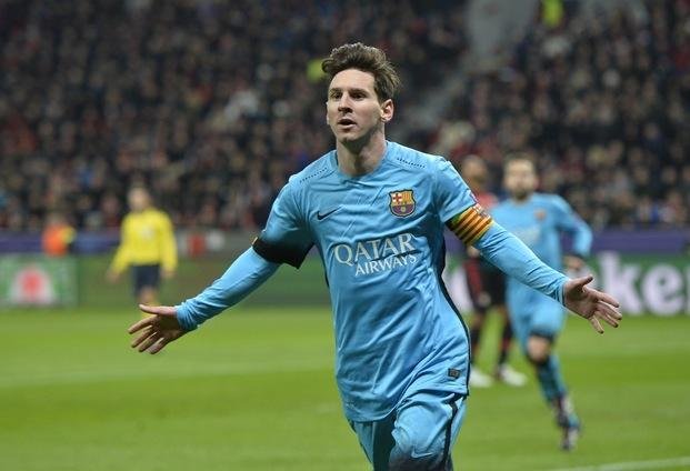 Messi volvió a poner su cuota goleadora en la Champions