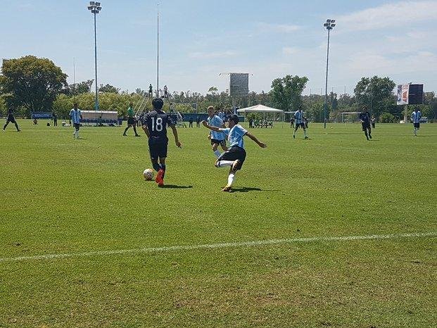 Ascacíbar terminó el amistoso del Sub-20 con un golpe