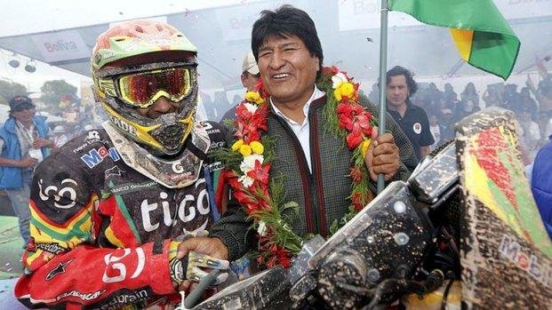 Dakar: Evo Morales acompañará al presidente de Paraguay en la salida simbólica