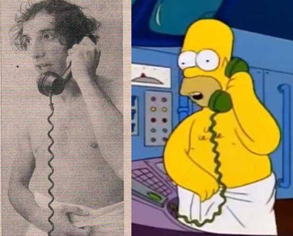 Los Simpsons, con el estilo de Bilardo