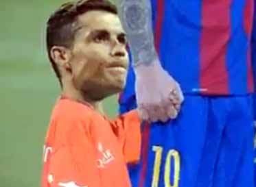 Ronaldo, de la mano de Messi