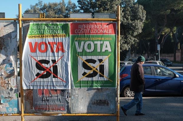 Cuenta regresiva para el referendo constitucional en Italia
