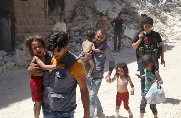 La inocencia perdida en Alepo: 60% de los refugiados son niños