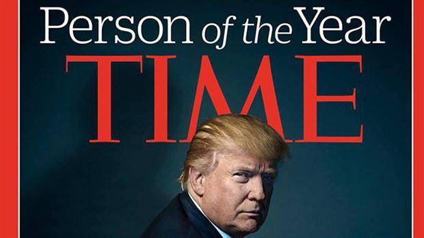 La revista Time eligió a la personalidad del año: Donald Trump