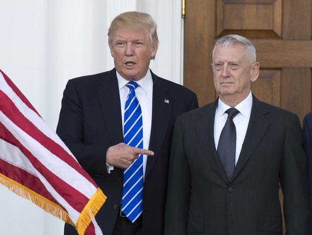 Trump elige a un militar duro como secretario de Defensa