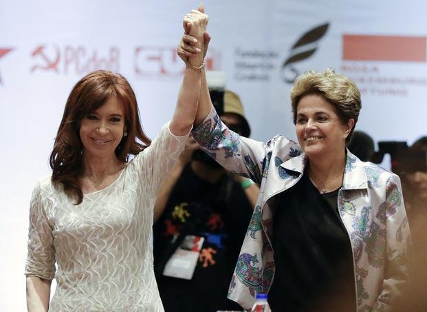 Cristina y Dilma, contra el “neoliberalismo”