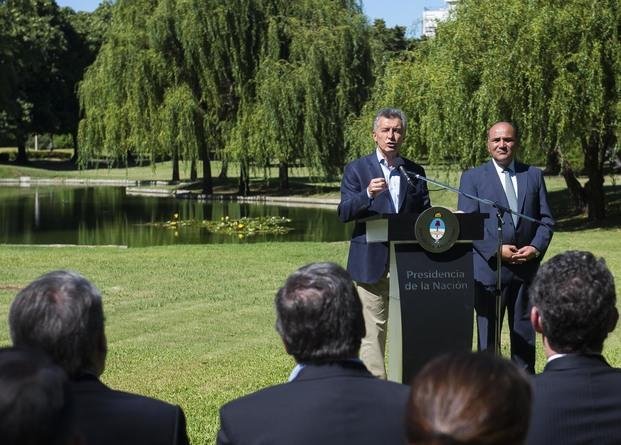 Macri reapareció tras la operación y dijo que "terminamos el año muy bien"