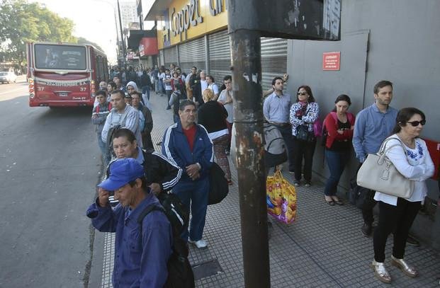 Se hizo sentir el paro de transporte en Capital Federal