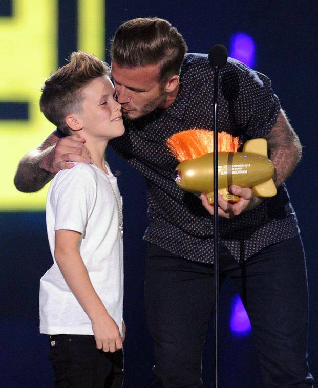 Beckham Jr.  quiere ser  estrella de pop