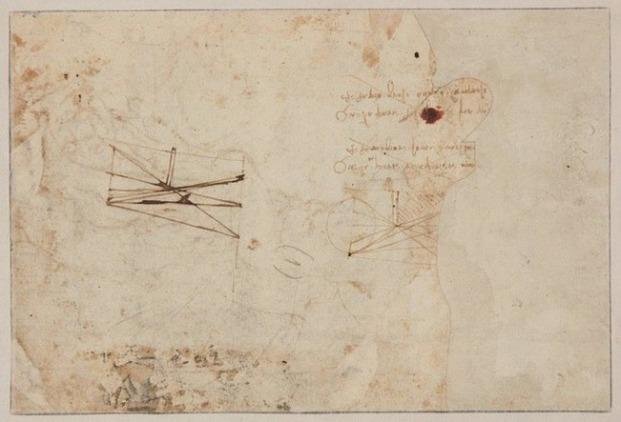 Descubren un dibujo pintado por Leonardo da Vinci