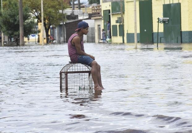 Las zonas inundadas de Buenos Aires y Santa Fe volverían a recibir lluvias