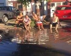 Los Hornos: como en la playa,
pero en la calle