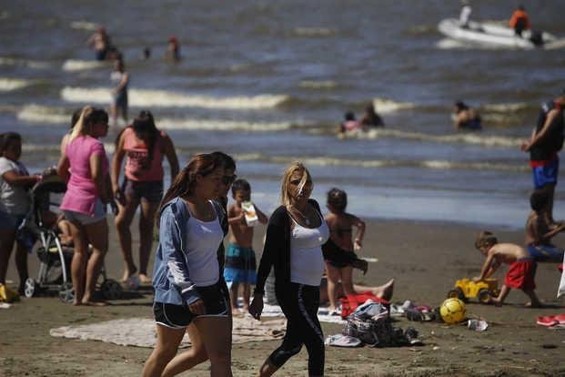 Punta Lara, elegida para paliar el calor