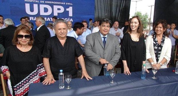 Vidal con Duhalde, Chiche y Rico: una foto con condimentos