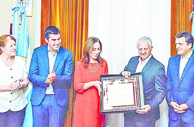 Vidal cerró el año con un brindis con Massa, Stolbizer e intendentes del justicialismo