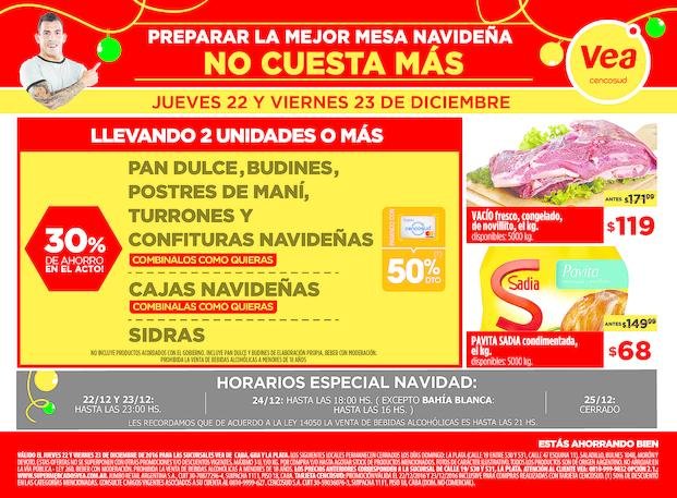 En Vea, preparar la mejor mesa navideña no cuesta más