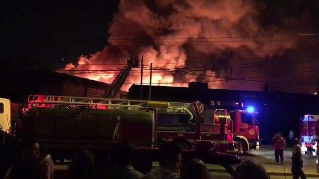 Se incendió un depósito en Don Torcuato
