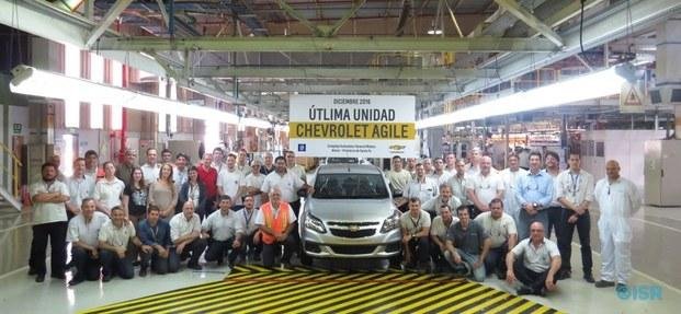 General Motors dejó de producir el Agile en Rosario
