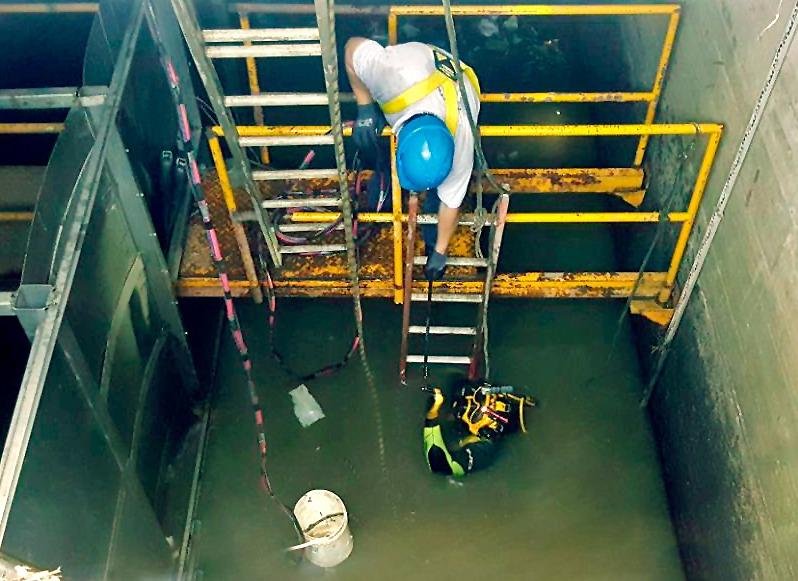 Otro día con escasez de agua en la Ciudad, ahora por limpieza en la planta de Absa
