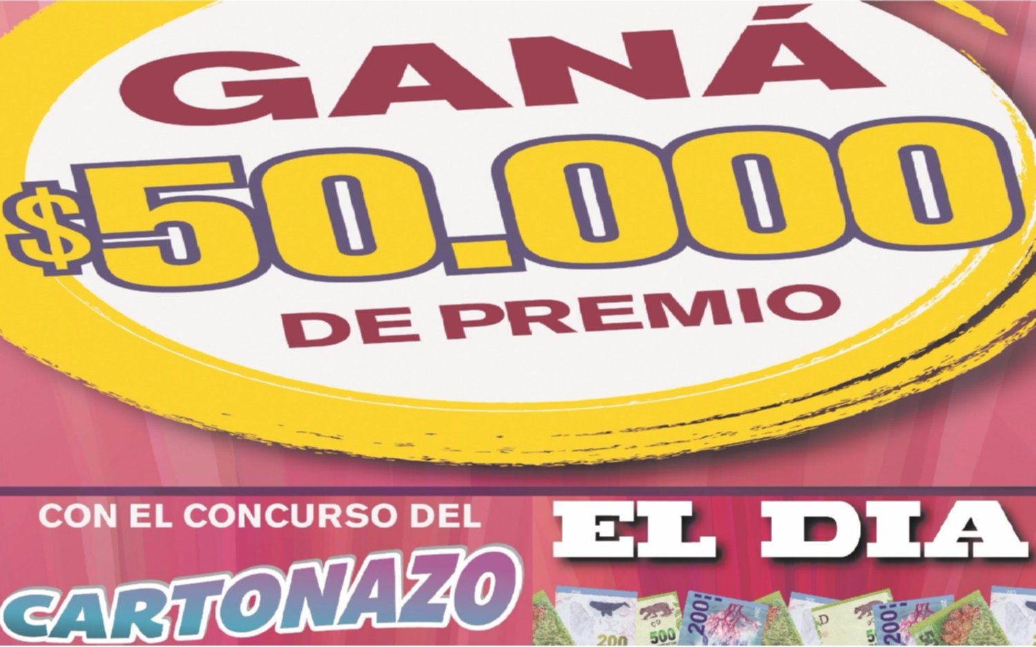 ¡Controlá tu Cartonazo, podés ganar $50.000!