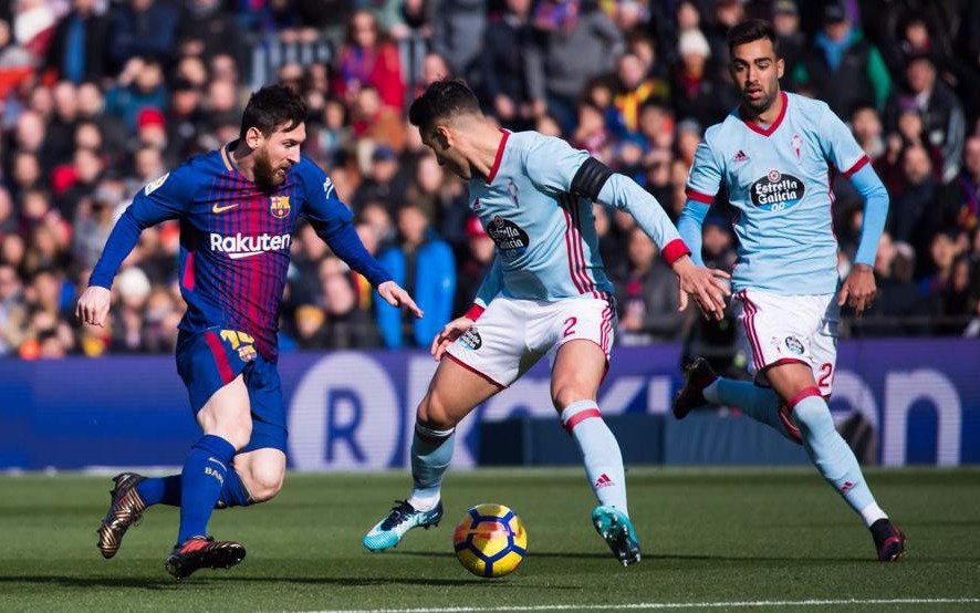 Con gol de Messi, Barcelona empató con Celta de Vigo