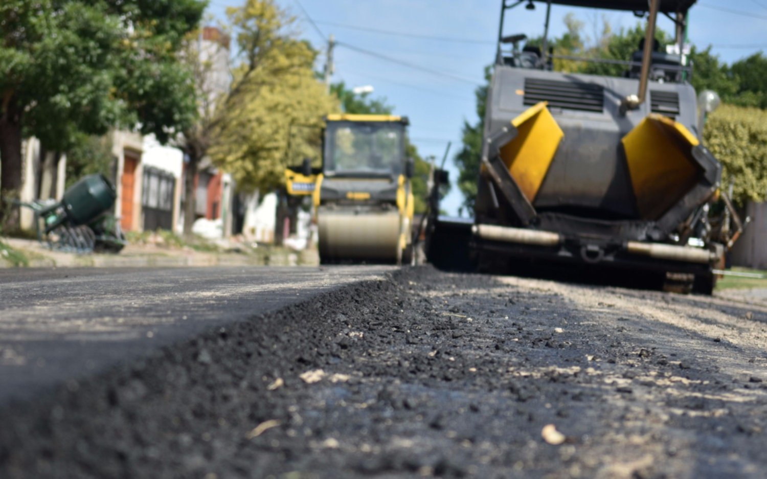 Avanzan las obras de en Altos de San Lorenzo del plan "1000 cuadras"