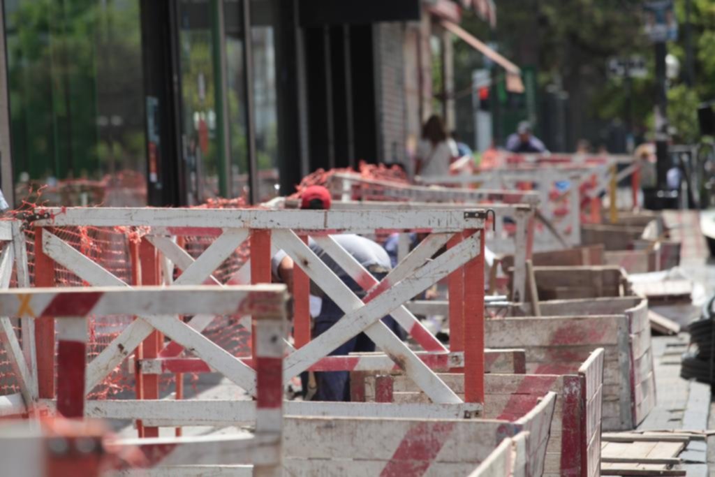 Incomodidades y quejas por una obra en 47 entre 7 y 8