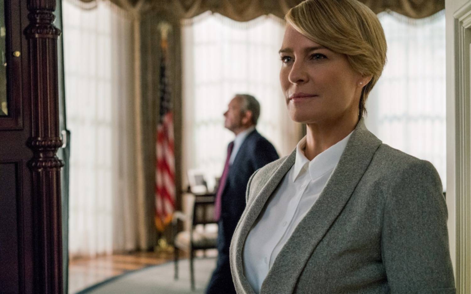 "House of Cards" anunció su sexta temporada sólo con Robin Wright