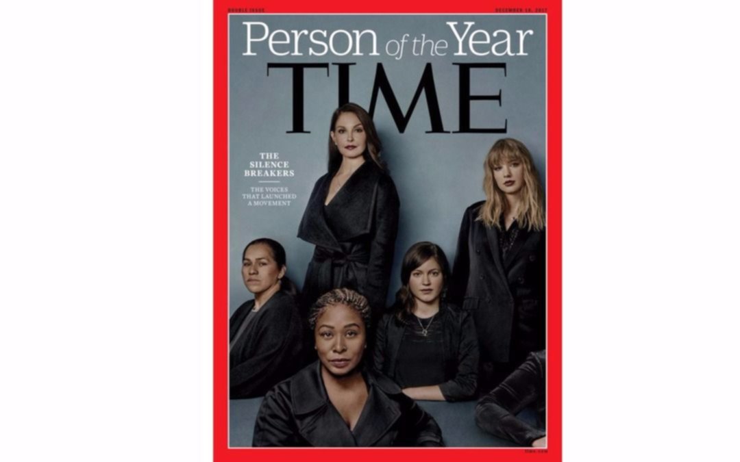 El movimiento #MeToo fue elegido por la revista Time como "personalidad del año"