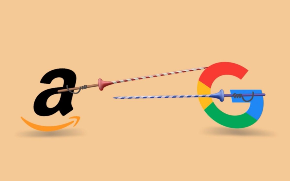 Se reavivó la guerra entre Google y Amazon