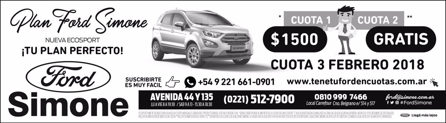 Tu próximo auto está en Ford Simone