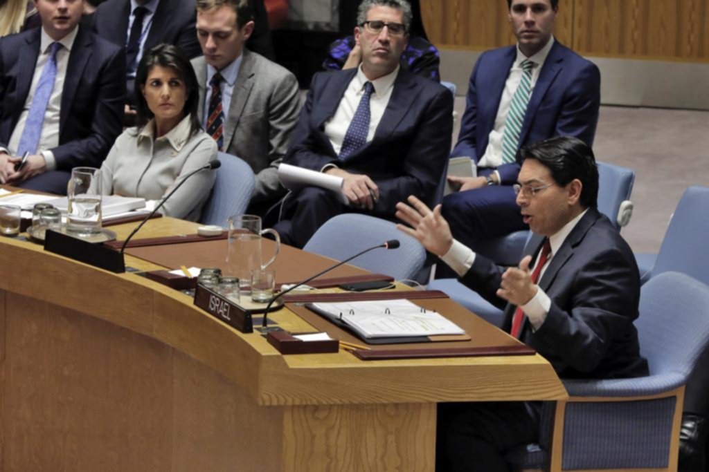 Washington quedó muy aislado en el Consejo de Seguridad de la ONU